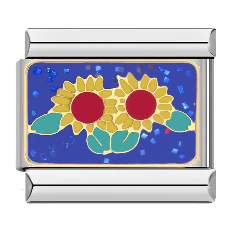 Hearts, Animals and Flowers Italian Charms - Image 15