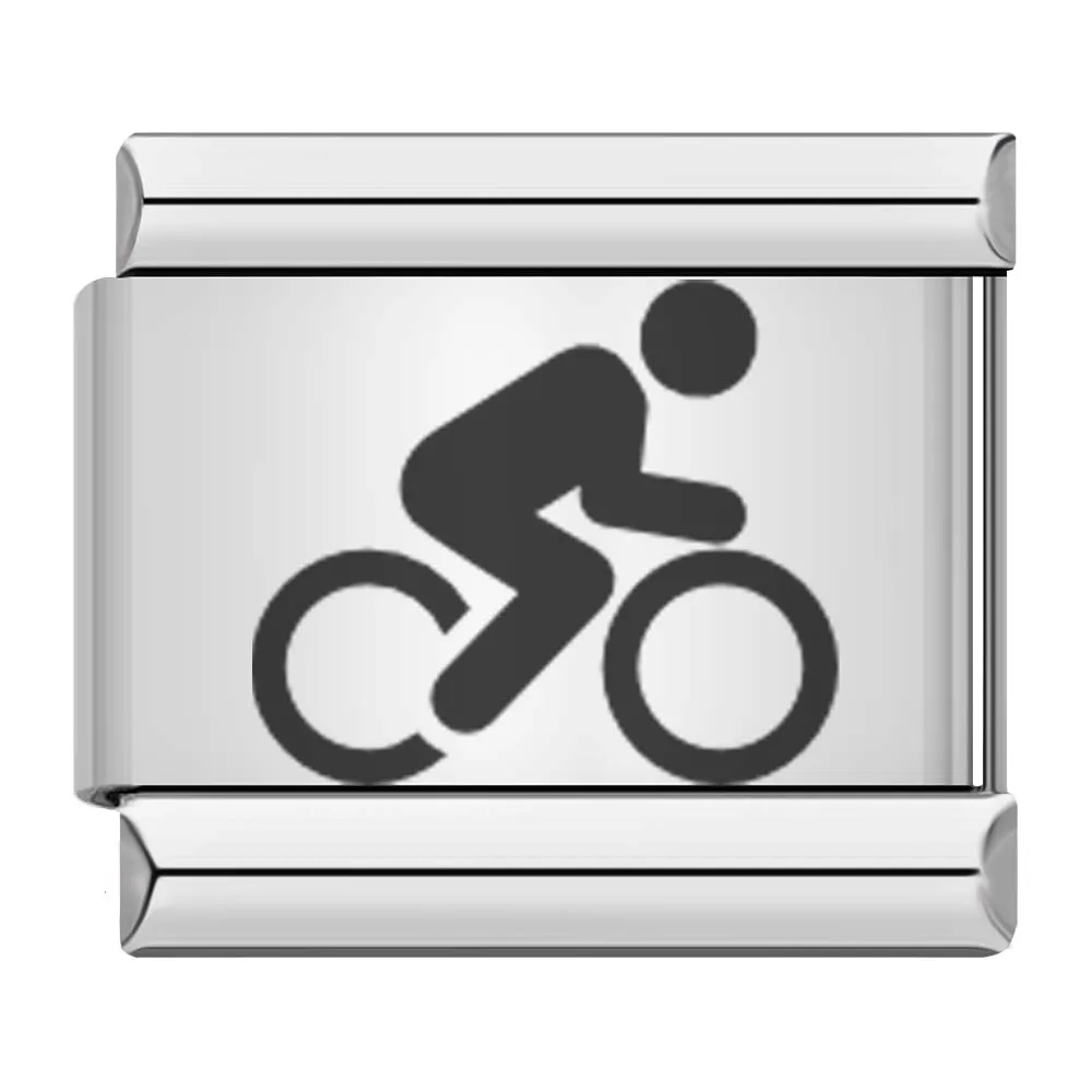 Football, Swimming and Sports Italian Charms - Image 24