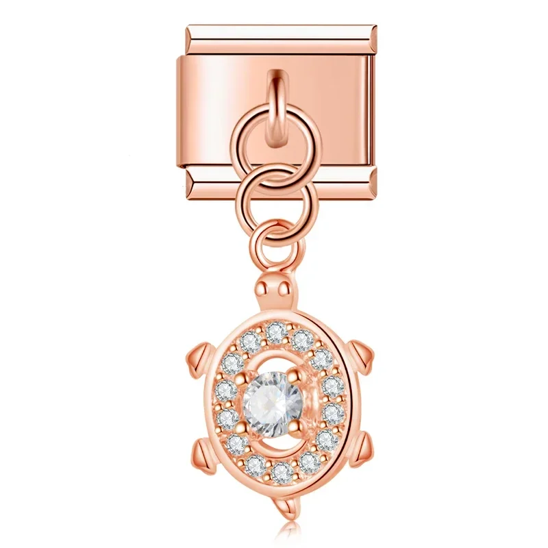 Evil Eye, Butterfly and Moon Dangle Italian Charms - Image 26