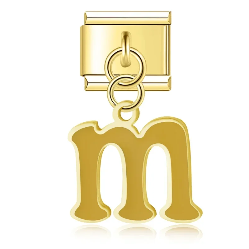 Gold Letter Italian Charms A to Z - Image 16