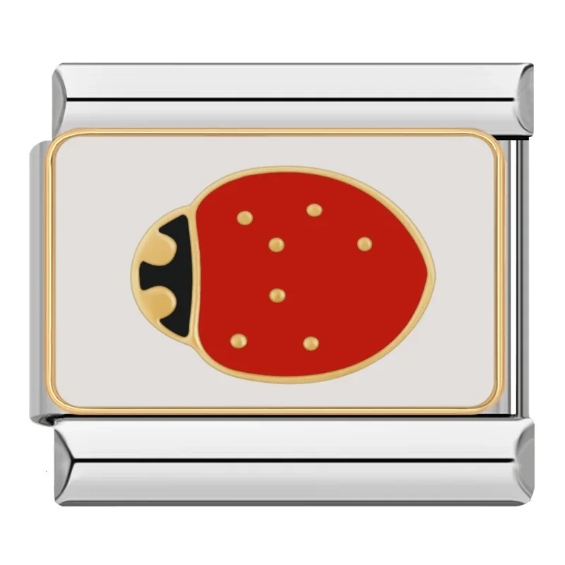 Ladybird, Butterfly and Turtle Italian Charms - Image 10