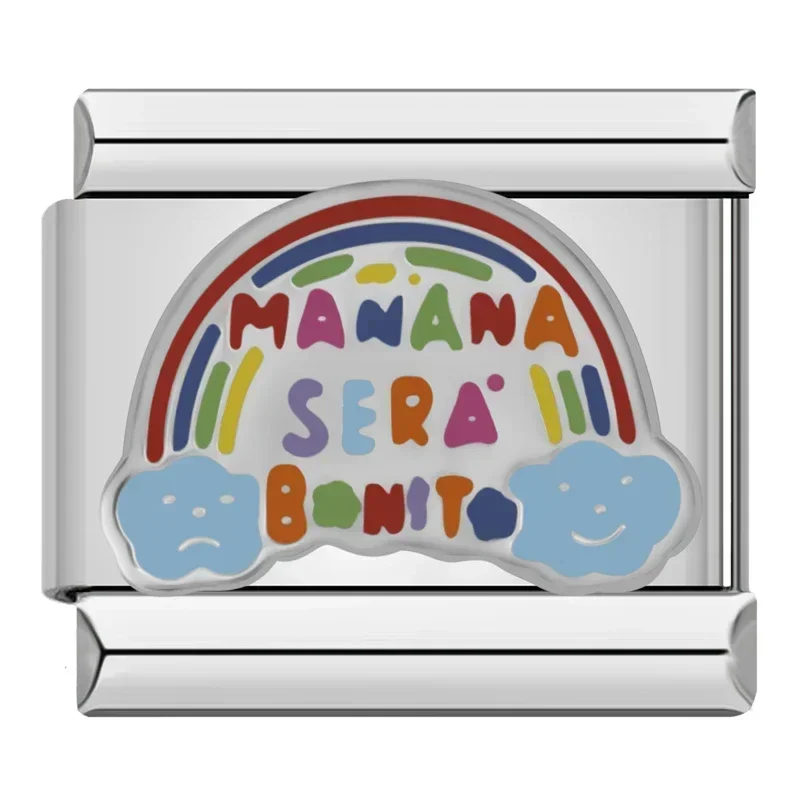 Rainbow and Night Sky Italian Charms - Image 13