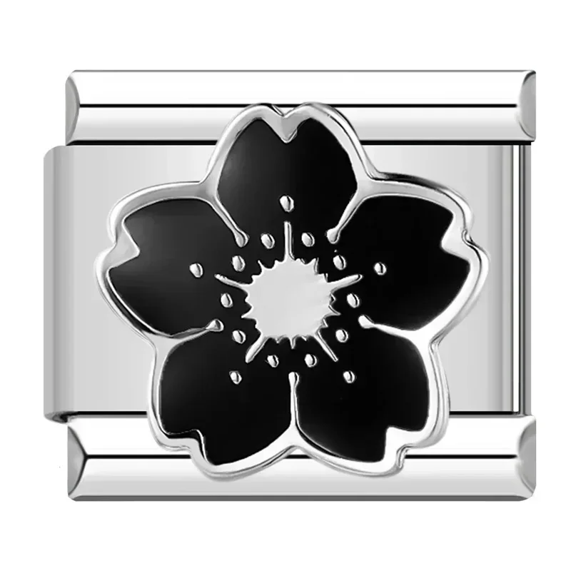Rocket, Plane and Police Badge Italian Charms - Image 6