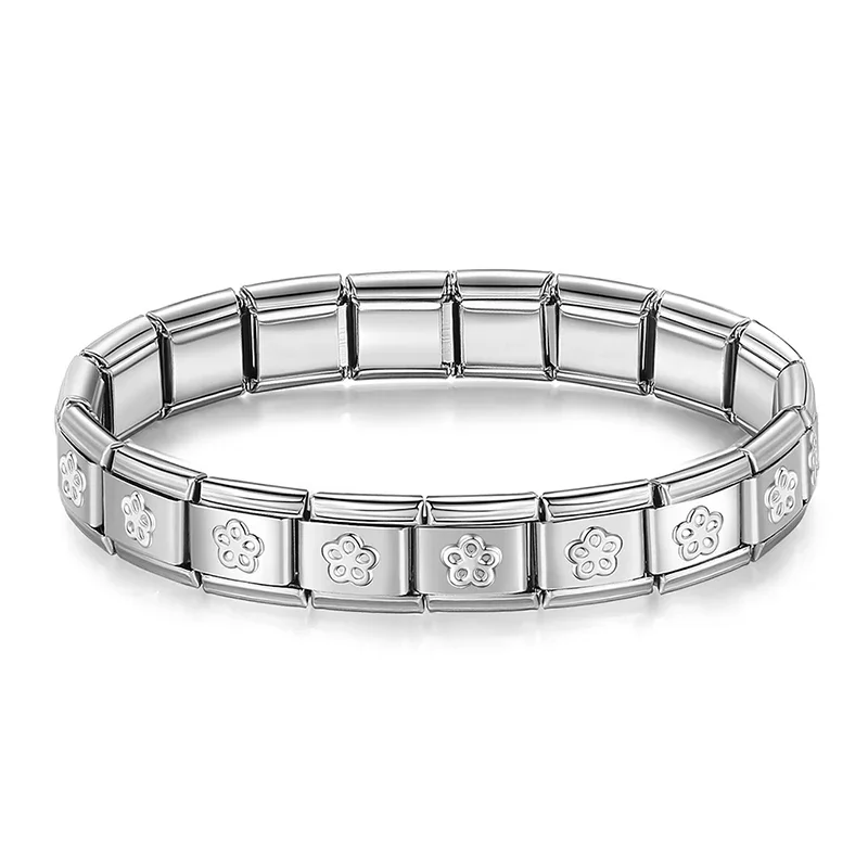 Romantic Heart Italian Charm Bracelet - Image 11