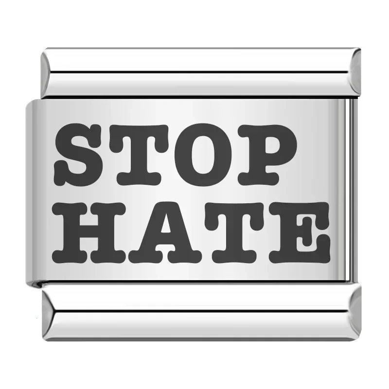 Positive Words and Love Slogan Italian Charms - Image 7