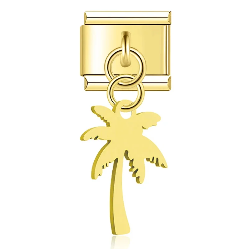 Cherry, Key and Snowflake Italian Charms - Image 5