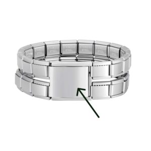 bracelet-connector-joining-two-bracelets-silver bracelet connector joining two bracelets silver