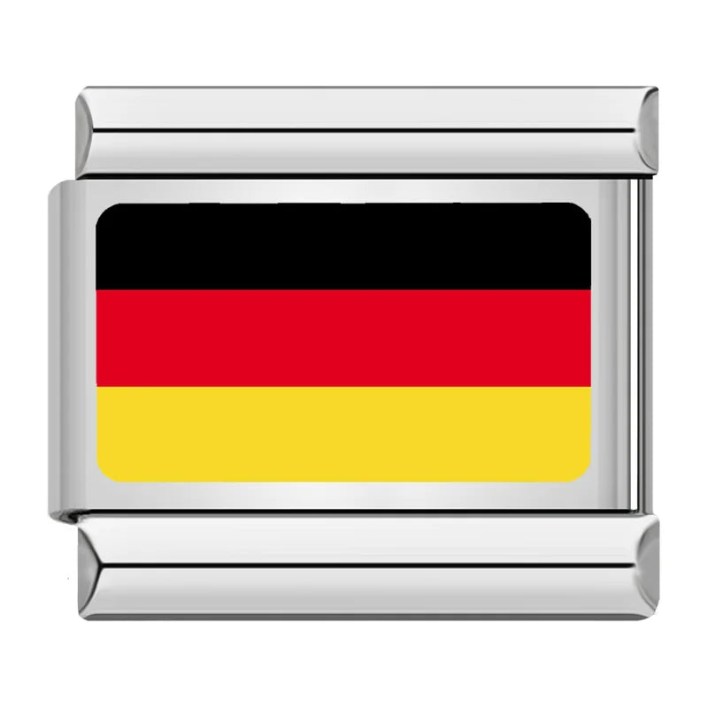 Germany flag Italian charm