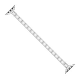 italian charm watch band silver